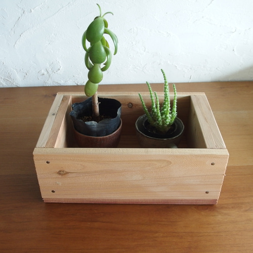 コロ付きりんご木箱「親子木箱セット」 フリーボックス・小物入れ 家具