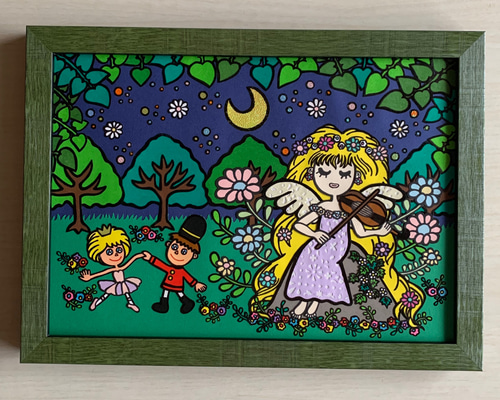微笑みの物語　　絵画原画 c9fb995dc5c4a911f4a7561b32d508