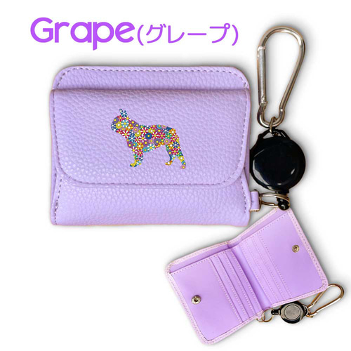 まぁ　MINITEEN カラビナ、ミニウォレットセット 楽天市場】財布 レディース ミニ財布 バイカラー 本革 三つ折り