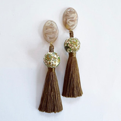 tassel pierce / earring 5枚目の画像