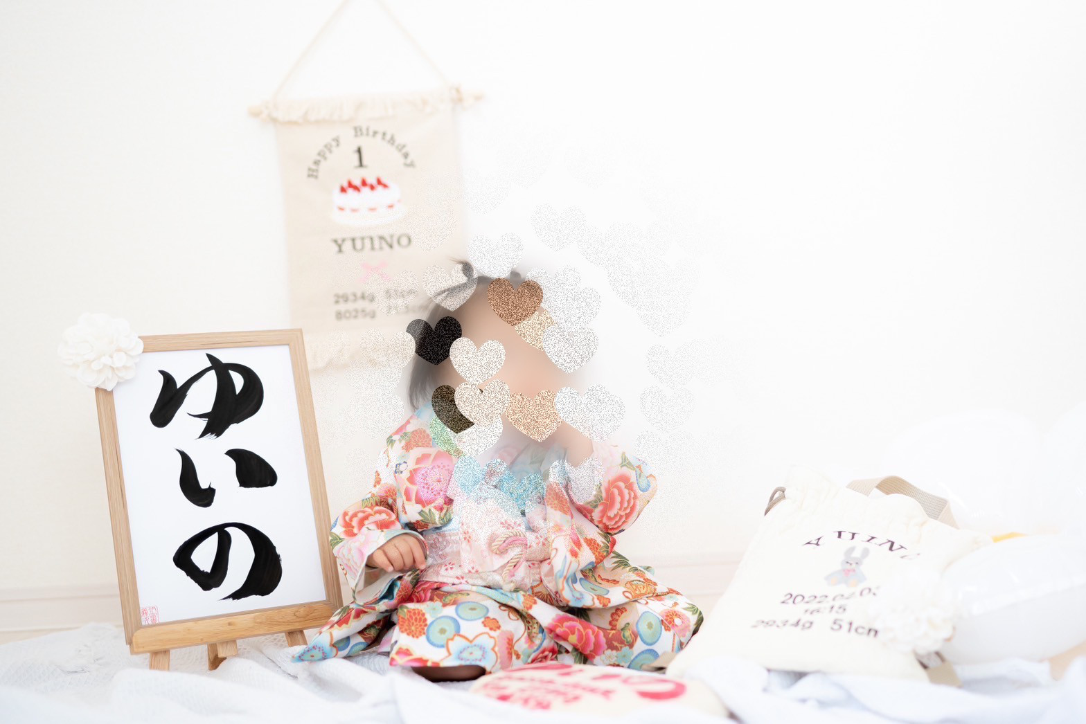 刺繍オーダー♡お誕生日タペストリー 雑貨・その他 KY*mama 通販