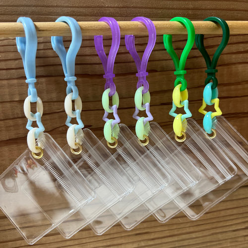 NO.171 50個 【袋サイズが選べる 】 キャンディバッグ キーホルダー 星