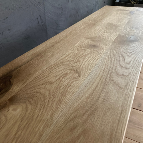 オーク無垢材3連引き出しTVボード｜サイドテーブル テレビ台・テレビ