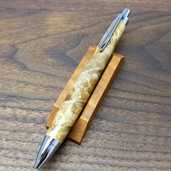 マーブル(黄金樟)ノック式ボールペン マーブル(黄金樟)ノック式ボールペン