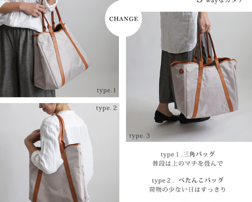 【Broad Vintage】00s 3way パラシュート デザインバッグ