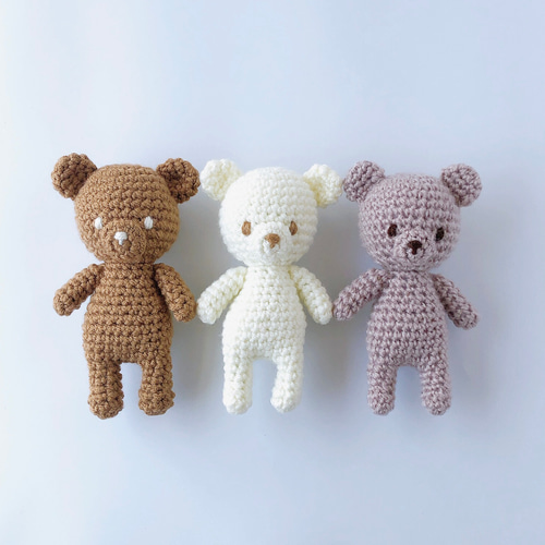 Qoo10] クマのぬいぐるみ 紫色