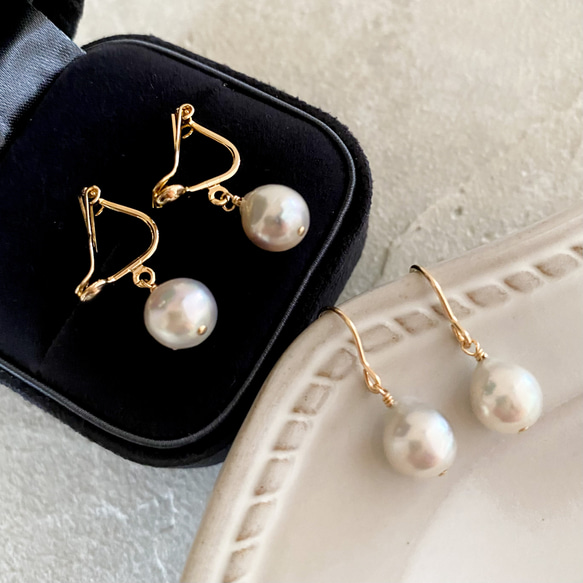 即日発送】ripsalis uva バロックパール イヤリング アクセサリー 