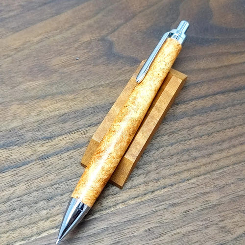 花梨瘤杢 シャープペンシル No.166 ペン・筆記用具 工房 TAISHI 通販