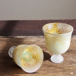 asanoha 織 ぐい呑 3枚目の画像