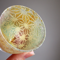 asanoha 織 ぐい呑 1枚目の画像