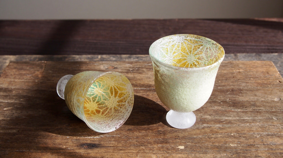 asanoha 織 ぐい呑 6枚目の画像