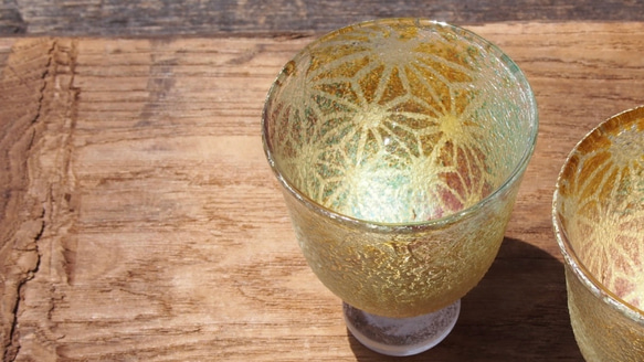 asanoha 織 ぐい呑 5枚目の画像