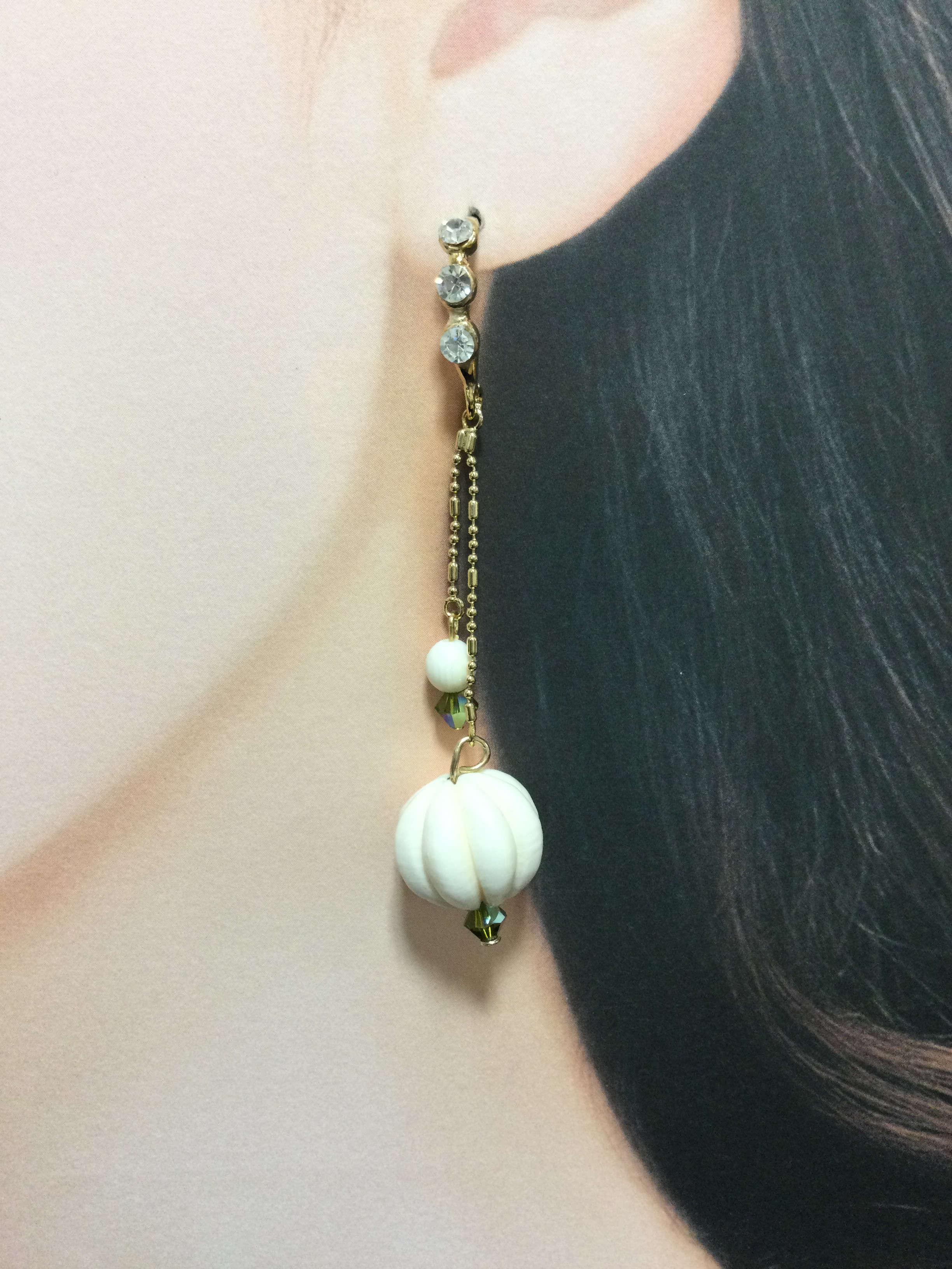 ☆本象牙ピアス　A-94※