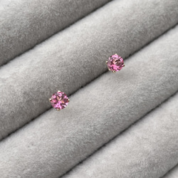 イヤリング・ノンホールピアス Classy ... pink Amethyst 14kgf Classy  pink Amethyst 14kgf イヤリング・ノンホールピアス