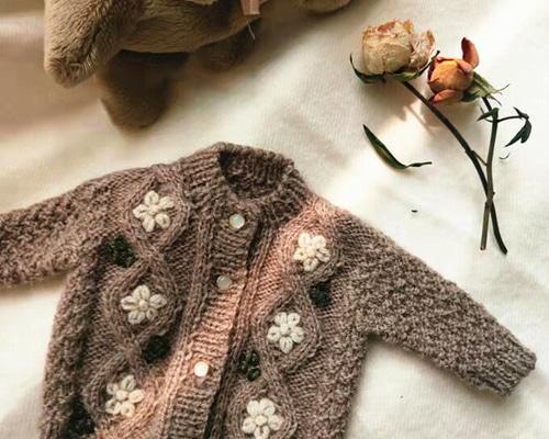 Switch カーディガン　ドール服 ショートカーディガン（白） | ボークス公式 ドルフィーオンラインストア