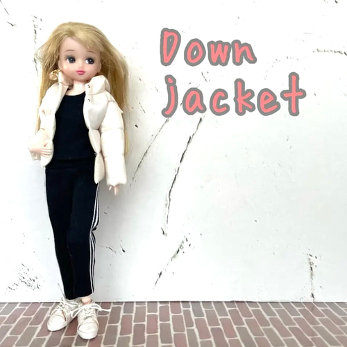 受注製作》リカちゃん ブライス ダウンジャケット その他人形