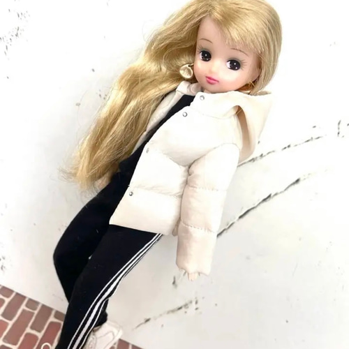 受注製作》リカちゃん ブライス ダウンジャケット その他人形