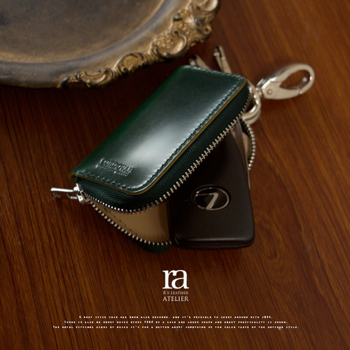 革のダイヤ】オイルコードバン スマートキーケース / 愛車 本革 鍵