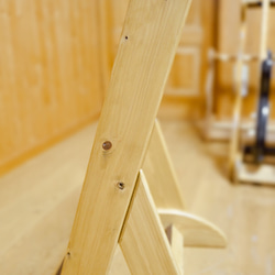 【オーダー品】手作り木工　木製ギタースタンド （オーク） ２本掛け 9枚目の画像