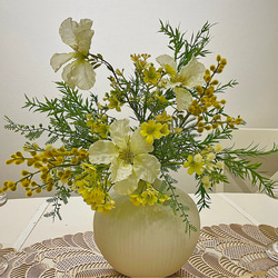 アートフラワーアレンジメント】アーティフィシャルフラワー 春ブーケ