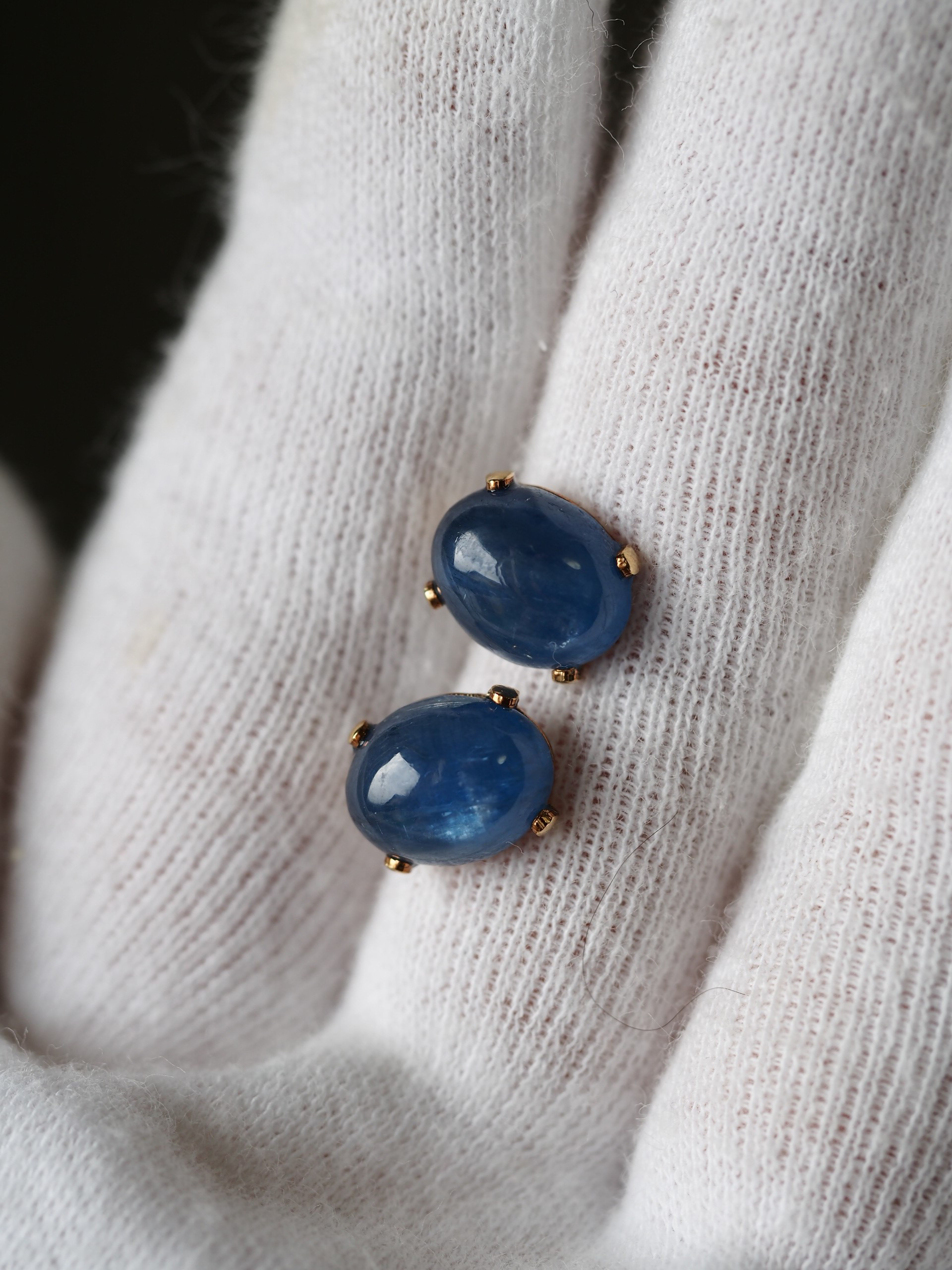 カイヤナイト１０　K14gfピアス