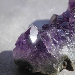 天然石アメジスト約67g約65mm(ウルグアイ産)クラスター現物☆紫水晶2月誕生石鉱物原石[uac-230203-01] 2枚目の画像
