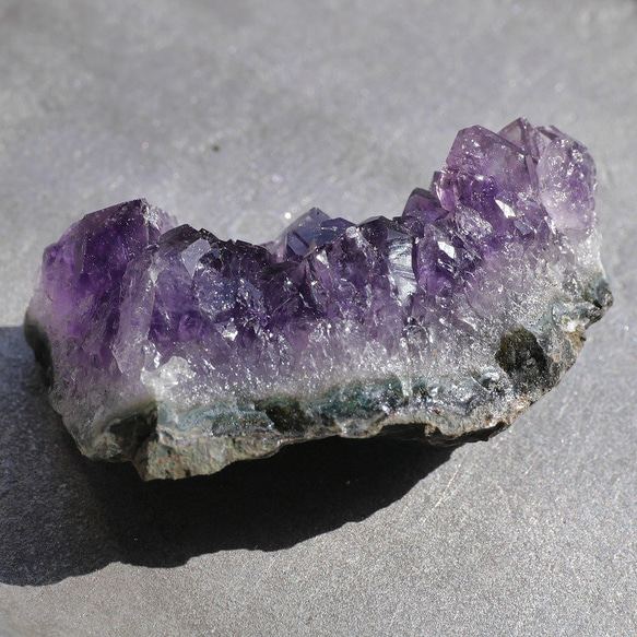天然石アメジスト約67g約65mm(ウルグアイ産)クラスター現物☆紫水晶2月誕生石鉱物原石[uac-230203-01] 16枚目の画像