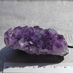 天然石アメジスト約67g約65mm(ウルグアイ産)クラスター現物☆紫水晶2月誕生石鉱物原石[uac-230203-01] 19枚目の画像