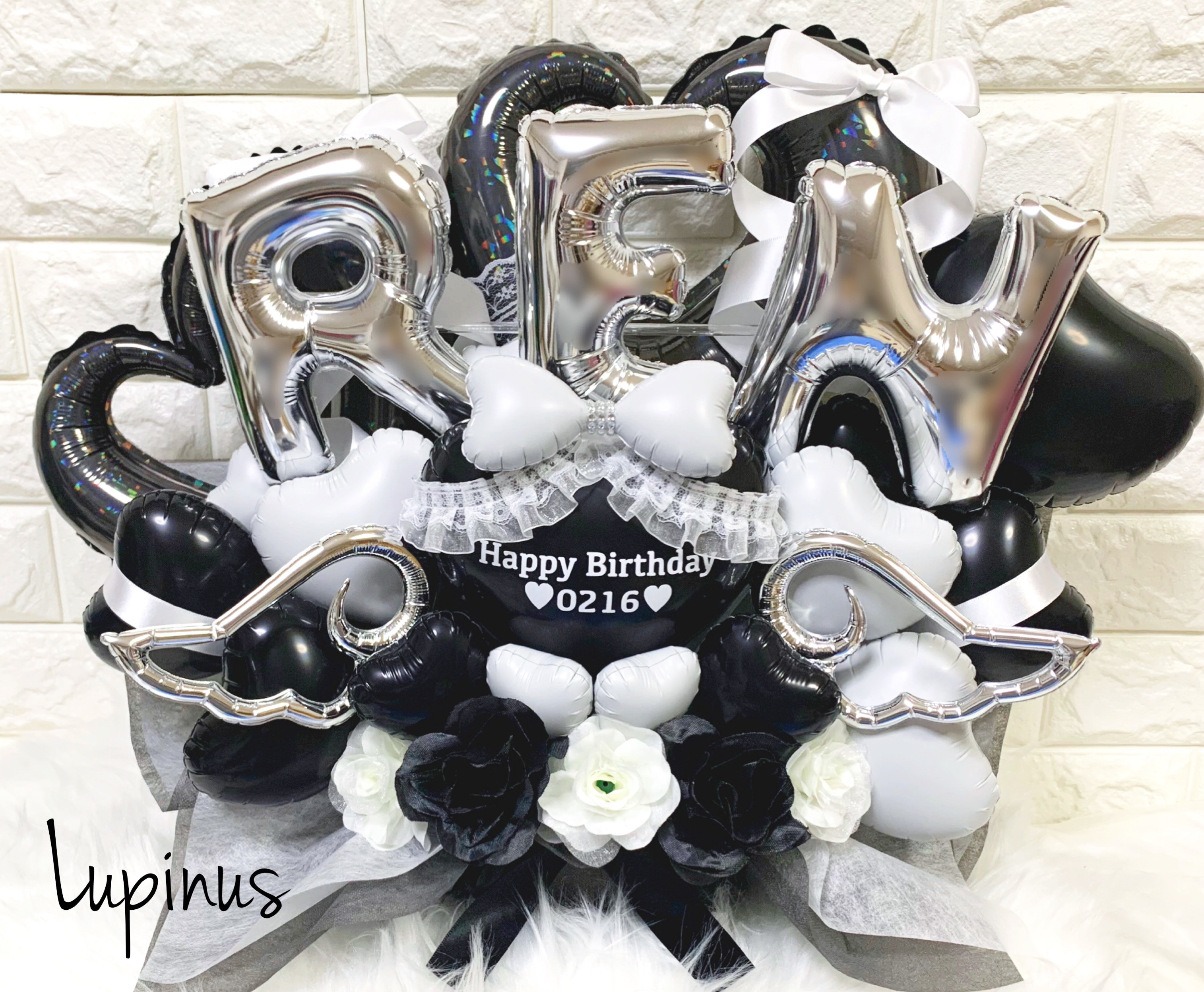 【推し活】バルーンアレンジ 3文字 生誕祭 誕生祭 推し活 卒業式 成人式