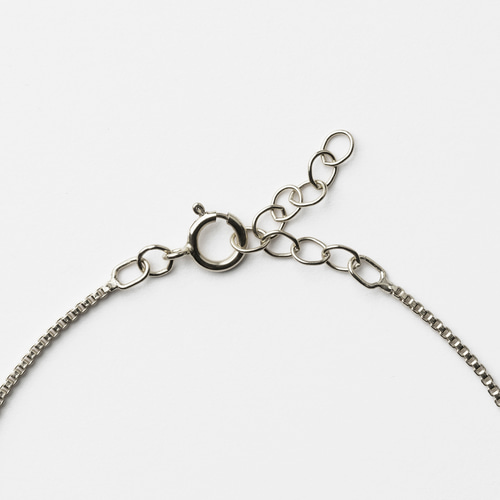 オールド ボックスチェーンブレスレット 14K ボックス チェーン ブレスレット [ 14kgf / Silver925 ] 17.5cm