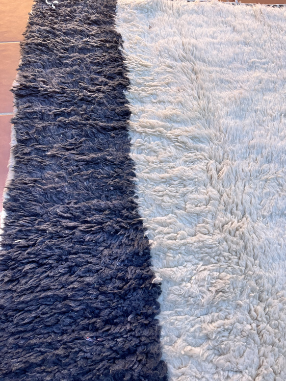 モロッコ　ブジャド ラグ　カーペット　絨毯　ベニワレン アジラル 14枚目の画像