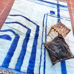 モロッコ ラグ ムリルトMrirt ベニワレン カーペット　絨毯　 11枚目の画像