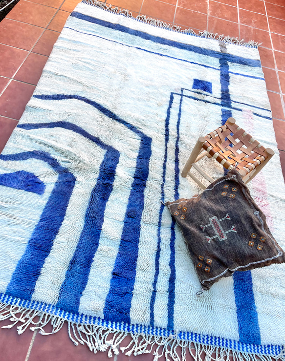モロッコ ラグ ムリルトMrirt ベニワレン カーペット　絨毯　 11枚目の画像