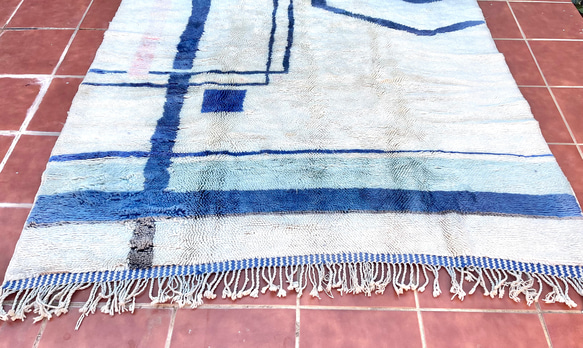 モロッコ ラグ ムリルトMrirt ベニワレン カーペット　絨毯　 3枚目の画像