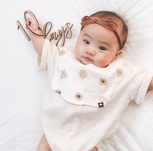 マンスリーレターバナー　ウッドバナー　木製バナー　月齢フォト 5枚目の画像