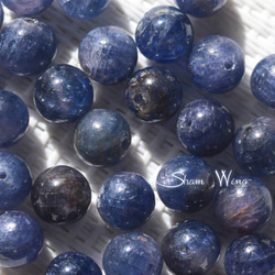希少 良質ブルーサファイア ラウンド約6.3～6.6mm☆3粒✿天然石 1枚目の画像