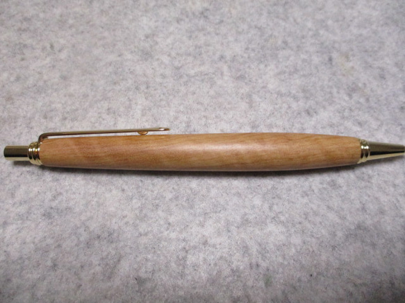 オリーブウッド　キヌカオイル仕上げ　シャープペンシル(0.5ミリ用)　　　 4枚目の画像
