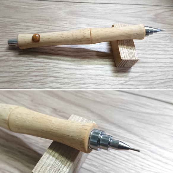 木軸シャープペンシル PG-ラバーウッド T-1 限定販売 製図用 木