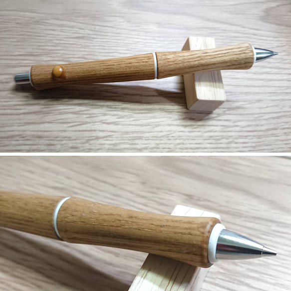 木軸シャープペンシル DR-オーク T-1 （茶色系） 木軸シャーペン