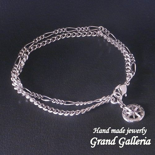シルバー925　太陽神　ブレスレット　1５〜2５cm　Grand Galleria
