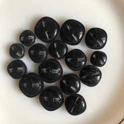 アンティーク ボタン 16個　ビンテージ 昭和 レトロ 個性的 ハンドメイド素材 日本製 ポップ アクセ まとめて 8枚目の画像