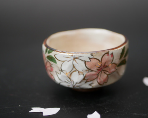 ぐい呑み 桜 陶器 京焼 おちょこ・ぐい呑み・徳利 Shun 通販 15390232