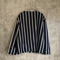 Sale ストライプジャケット　Striped jacket 5枚目の画像