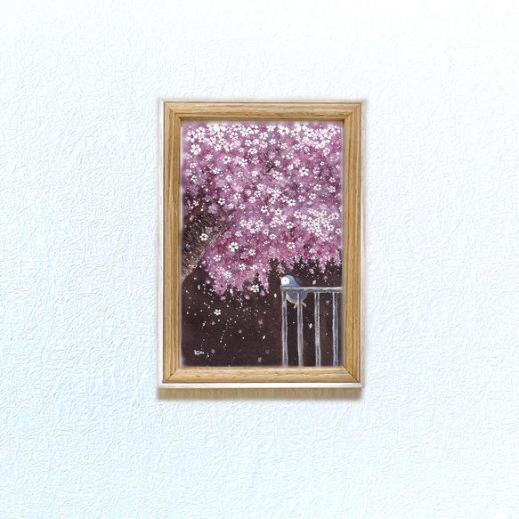 【受注制作】春の動物園【桜とペンギン】 4枚目の画像