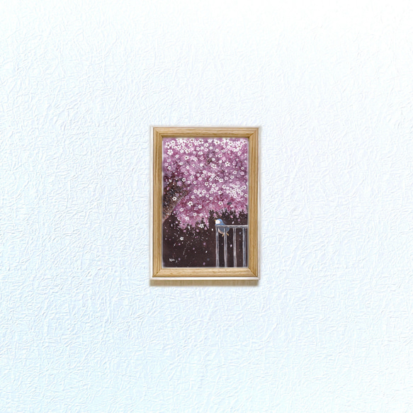 【受注制作】春の動物園【桜とペンギン】 5枚目の画像
