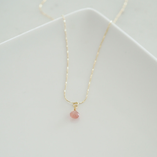 インカローズの華奢ネックレス ネックレス・ペンダント kirakira