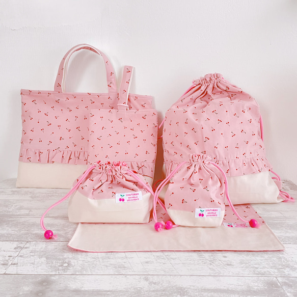 受注製作 入園入学6点セット レッスンバッグ kyoto ciel 通販 15391118