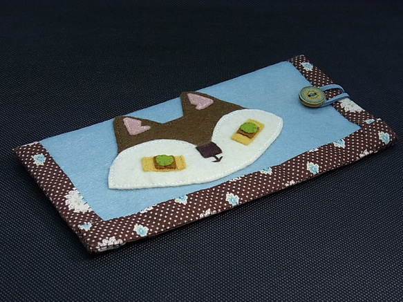 ハンドメイド とても可愛いキツネさん 国内作家様作