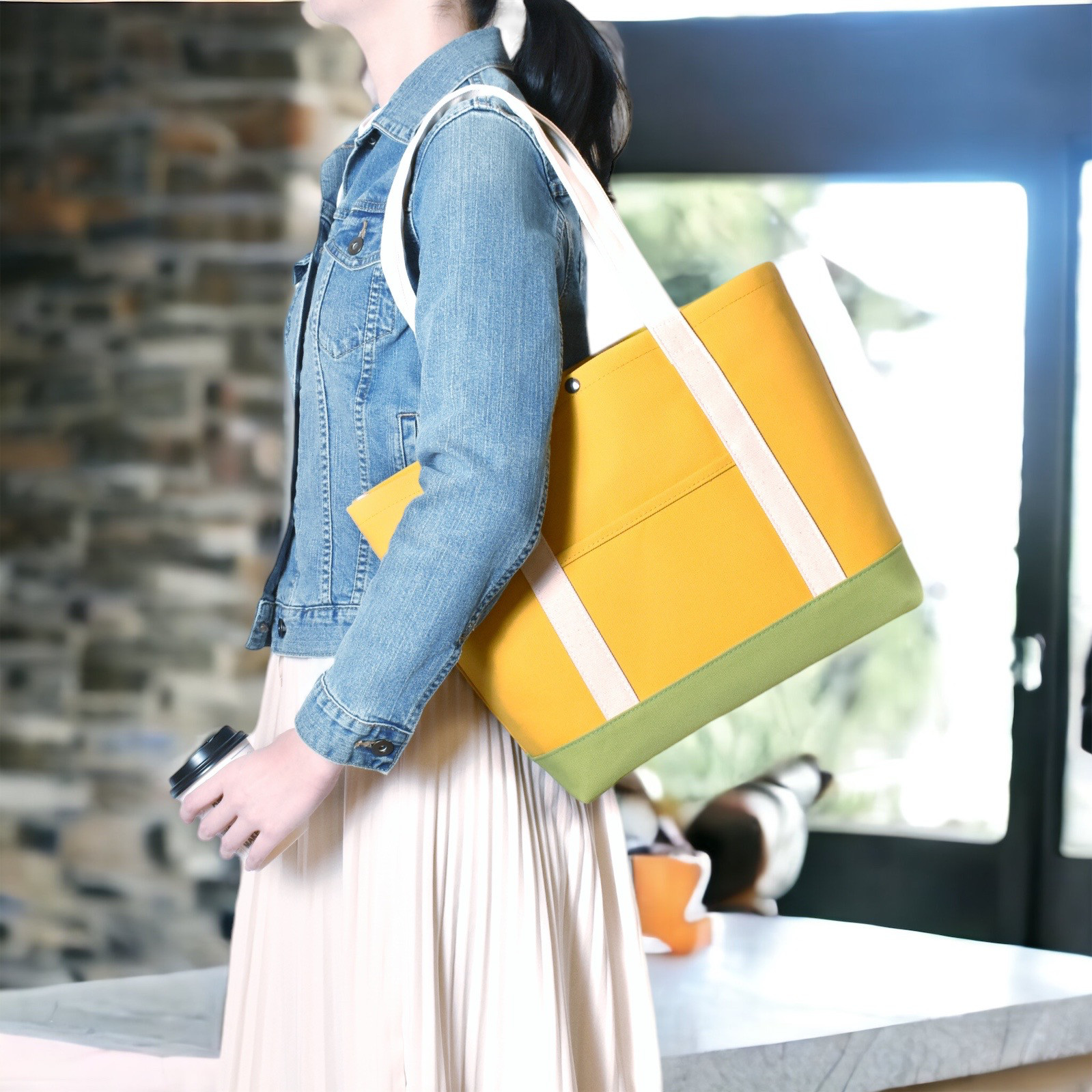 ミモザの花言葉　A4トート