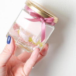 SAKURA ボトルソイキャンドル〜桜の香り〜 5枚目の画像